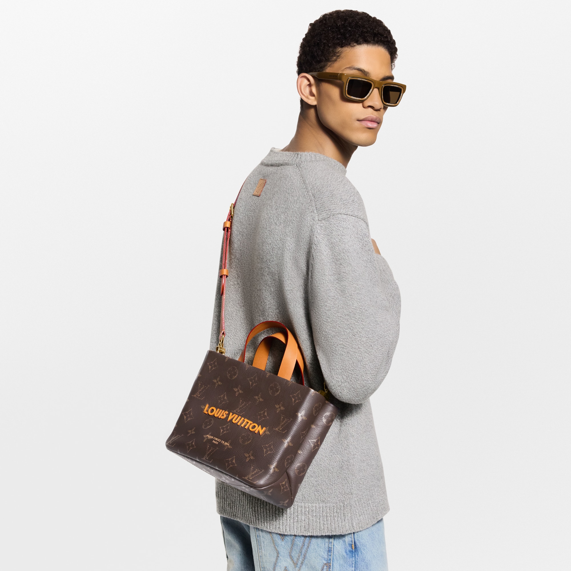 Mini Shopper Tote Monogram Heritage - Men - Bags | LOUIS VUITTON ®